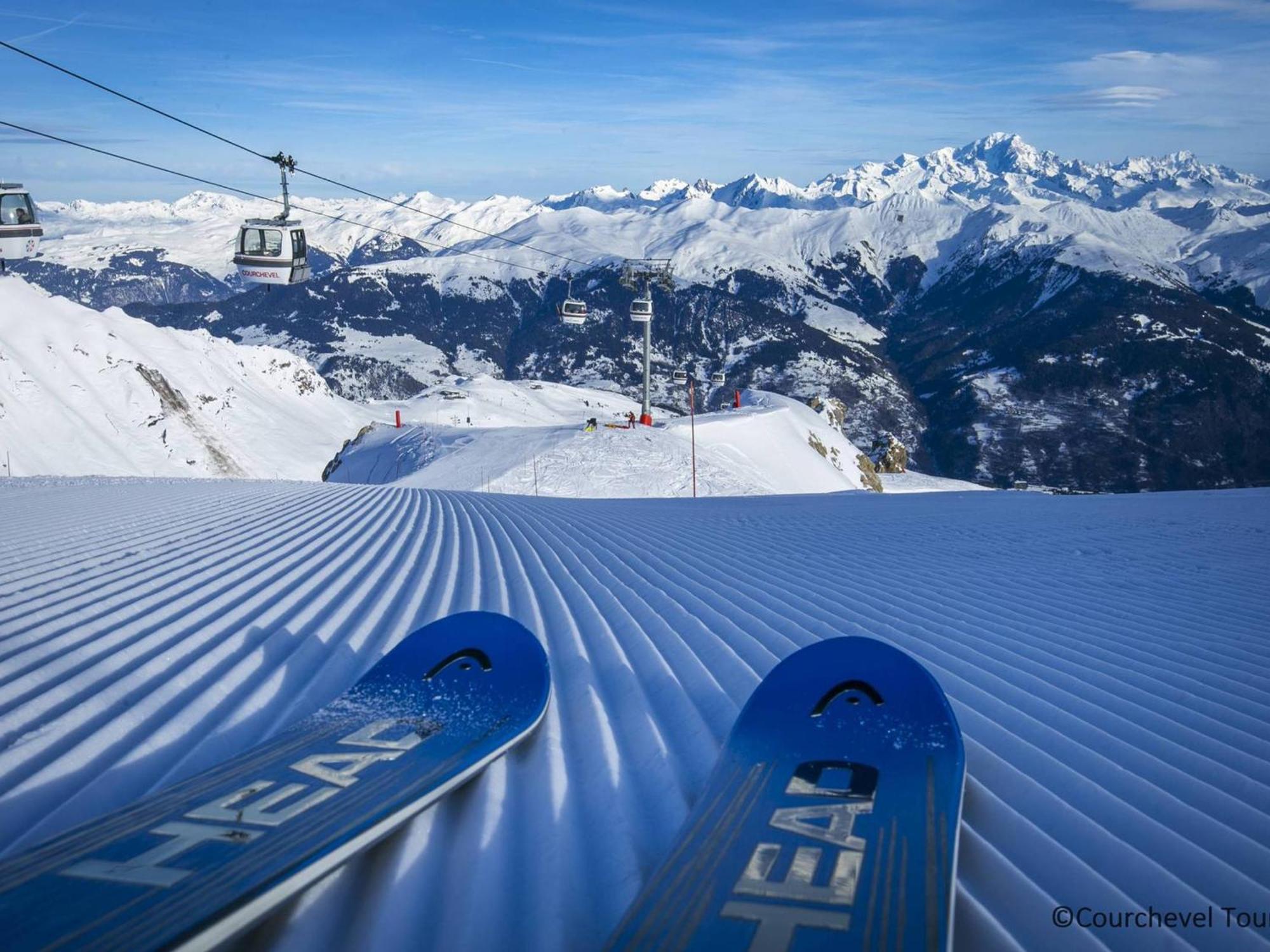 Appartement Renove A Courchevel 1850, Skis Aux Pieds, 4-6 Pers, Parking, Wifi, Balcon - Fr-1-575-108 Exterior photo